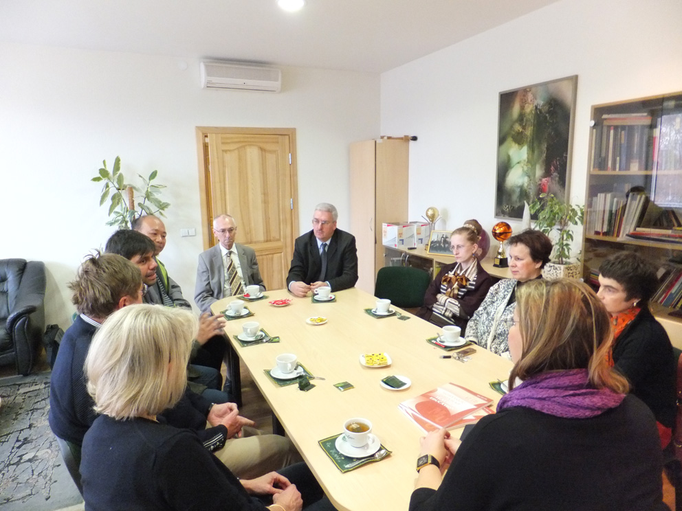 Discussion with International Participants, 07 November, 2012, University of Siauliai